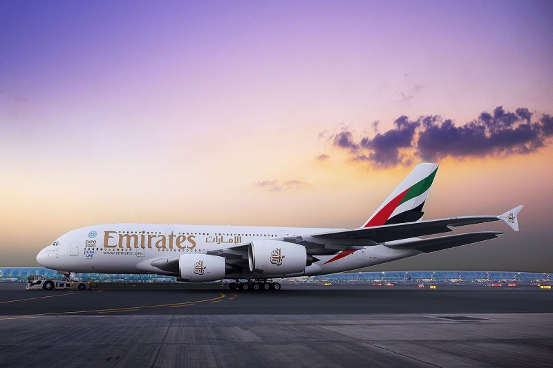 emirates airplane