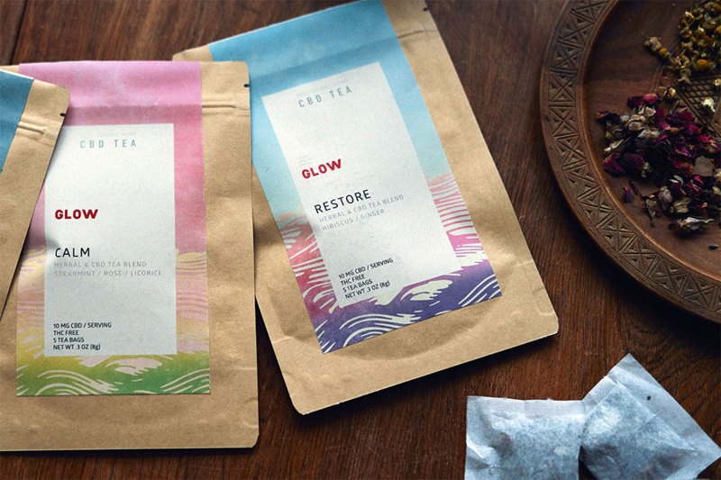 Glow Water CBD Tea