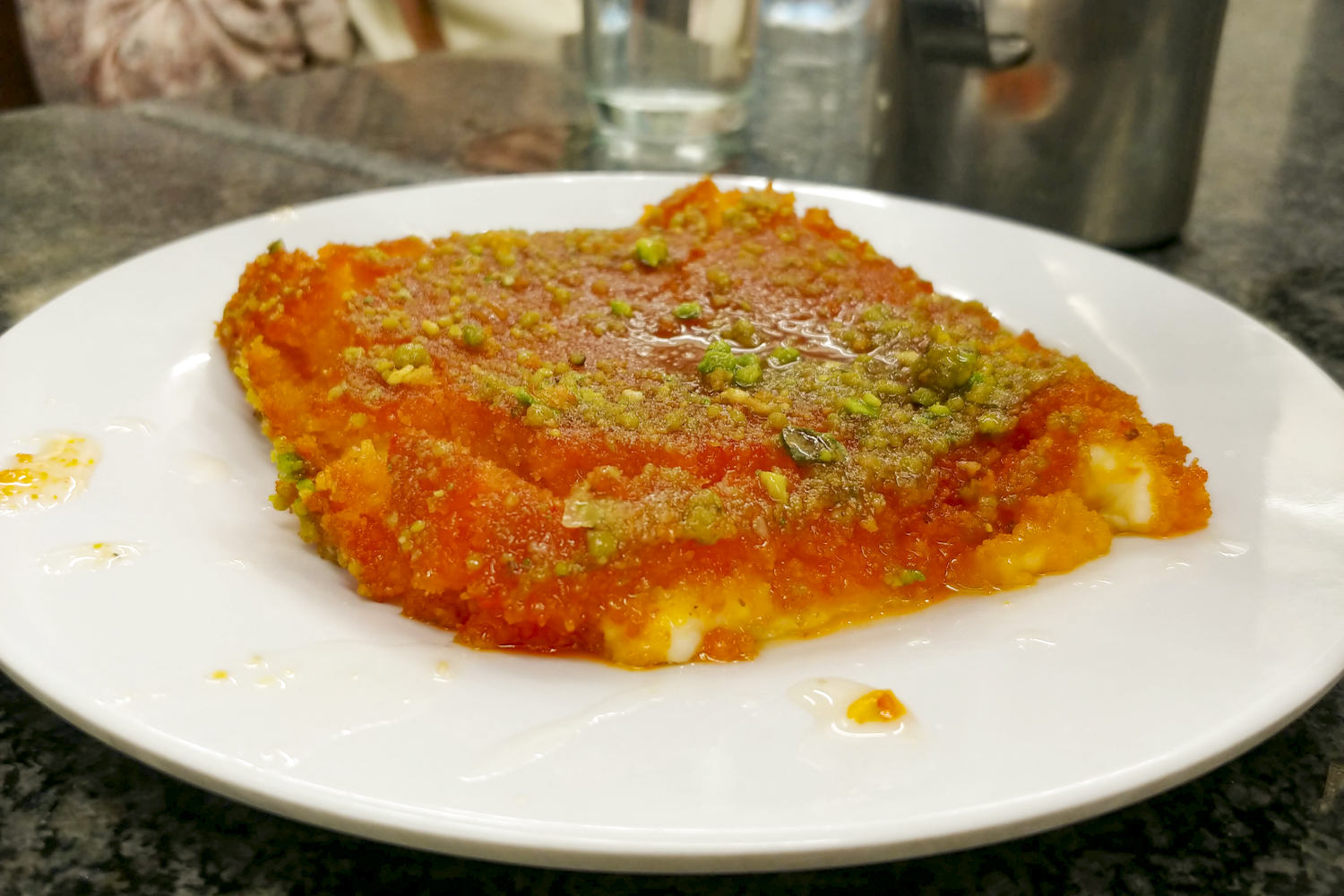quintessential israeli cuisine dishes knafeh at jafar sweets in jerusalem mike richard