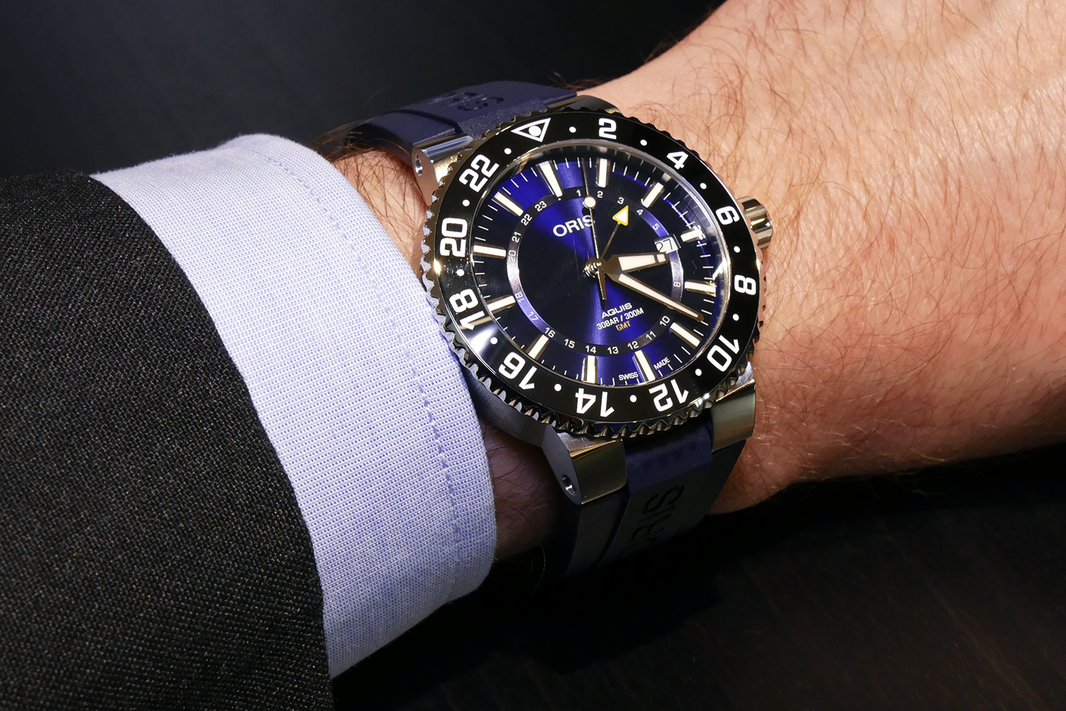 Oris Aquis GMT Date