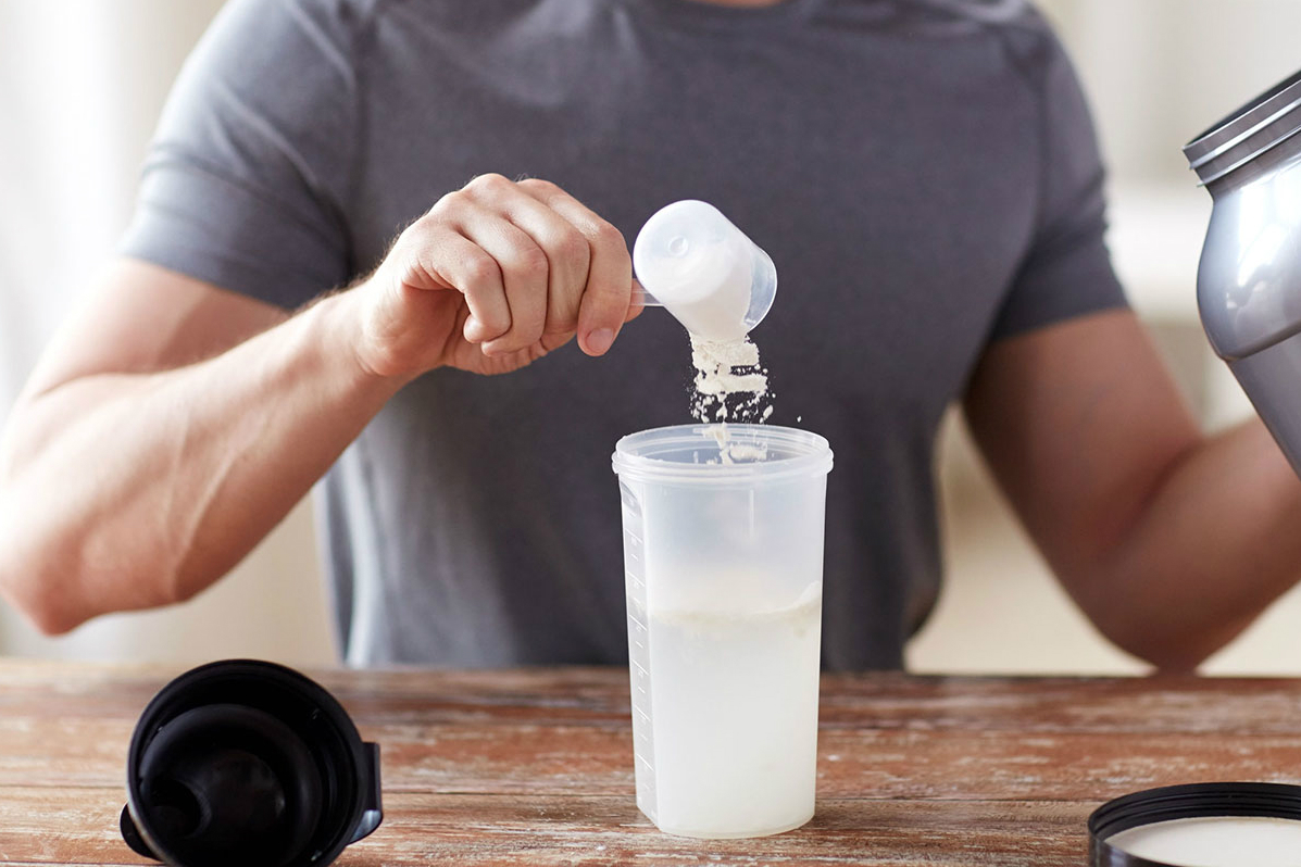 Making a protein shake