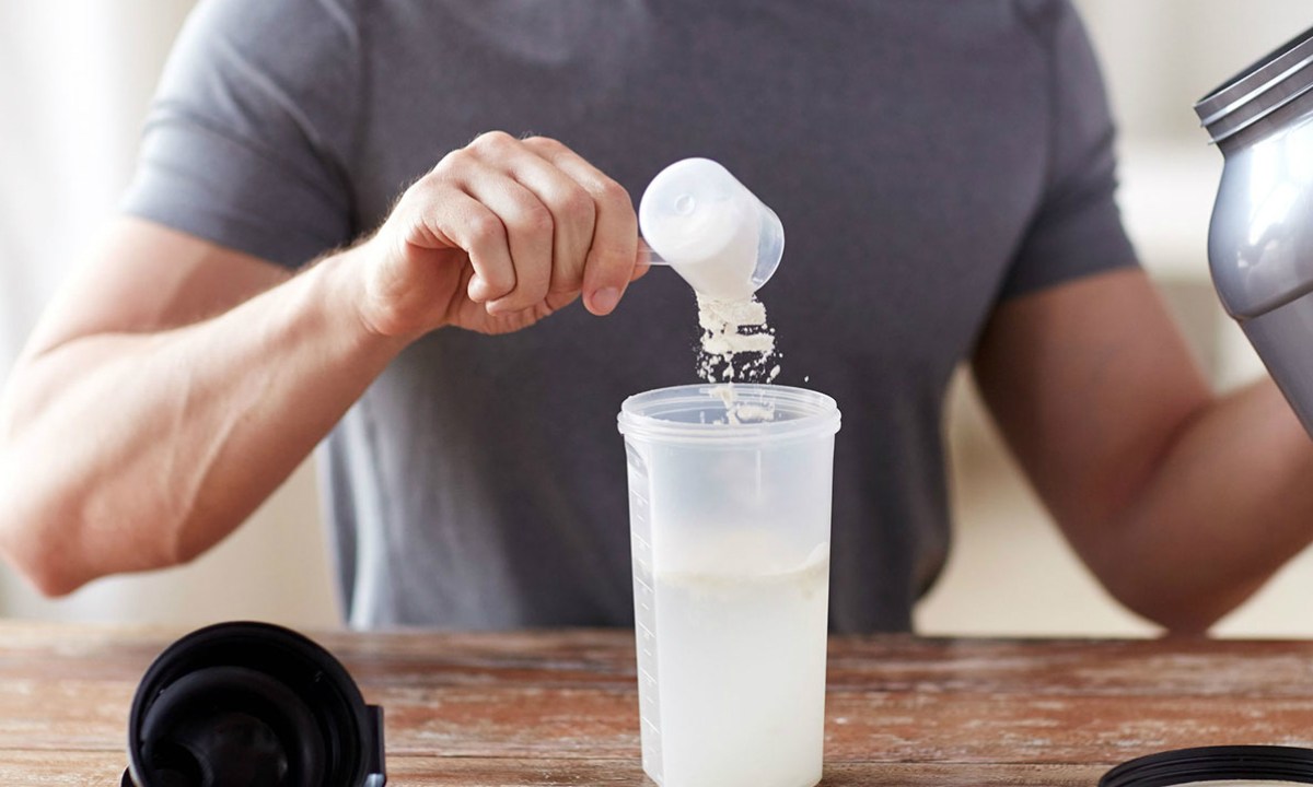 Making a protein shake