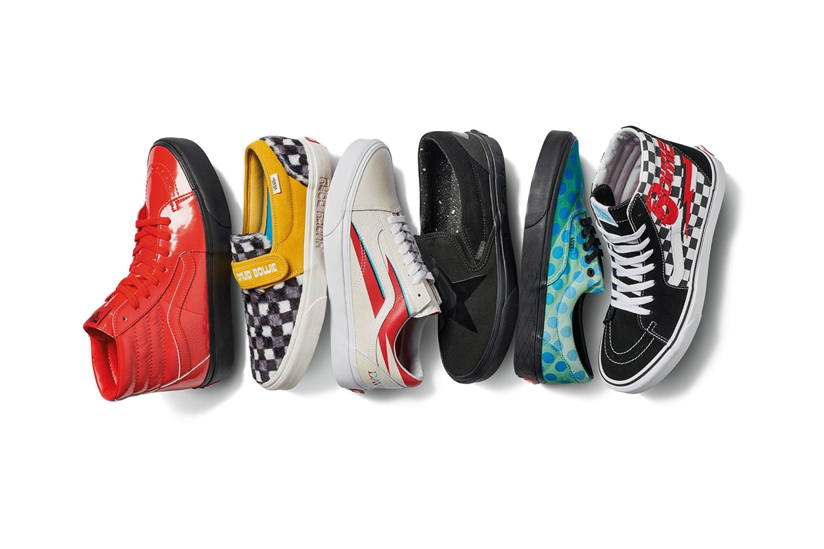 equipo complicaciones interior Vans Dropped a David Bowie-Inspired Collection and It's Insane - The Manual