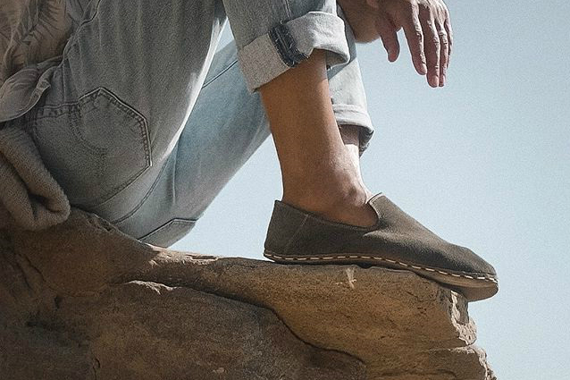 Why is the toe part of some shoes (front end) turned up? Is it just a style  or it has a purpose? What are the pros and cons of having this? -