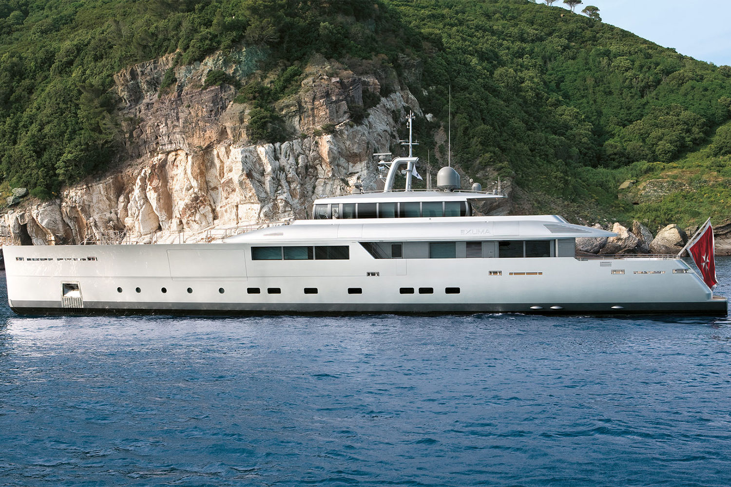 Exuma luxury yacht