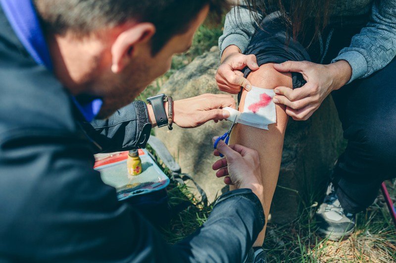 wilderness first aid bleeding