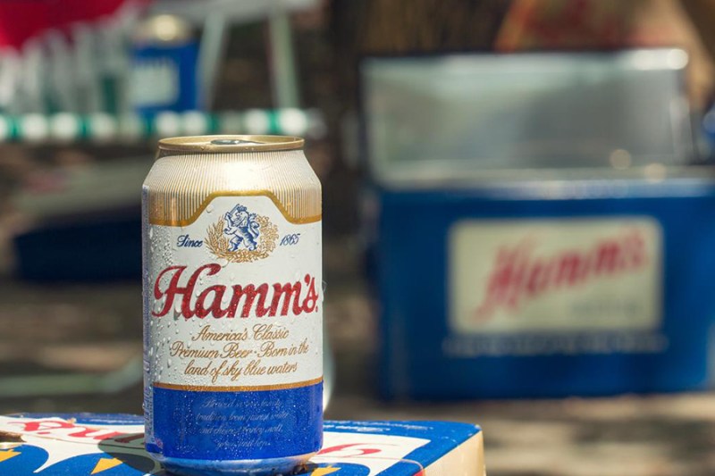 hamms beer can