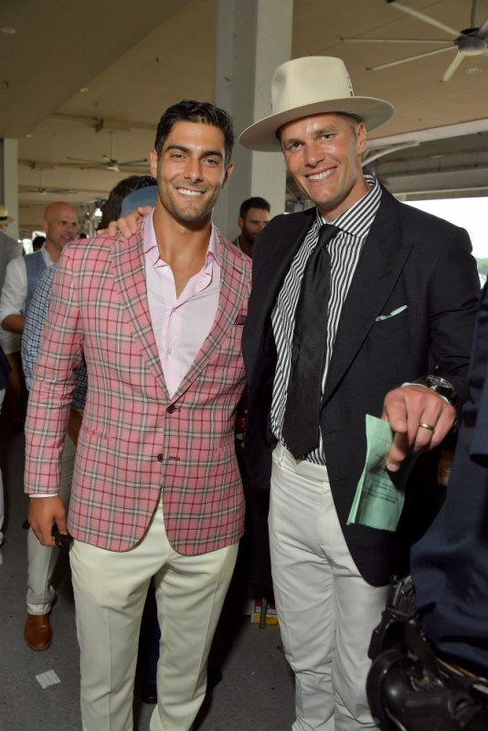 Kentucky Derby Jimmy Garoppolo and Tom Brady