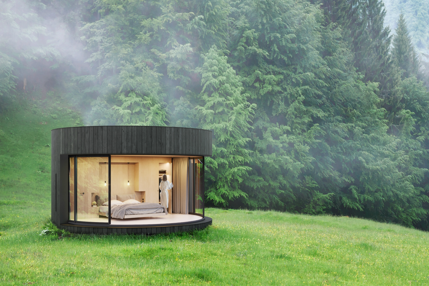 lumipod prefabricated bedroom suite 7