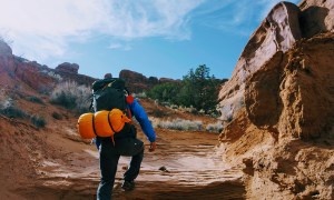 moab utah backpacking camping hiking