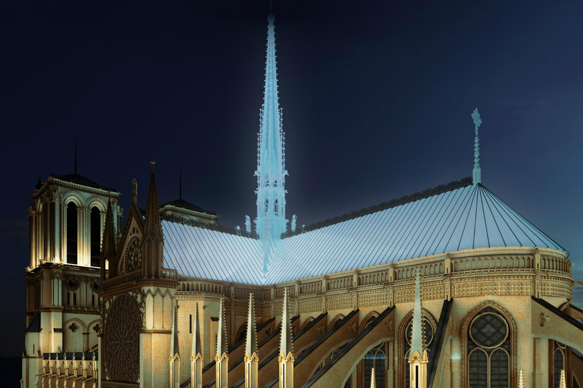 notre dame fire spire resdesign ideas renderings 5
