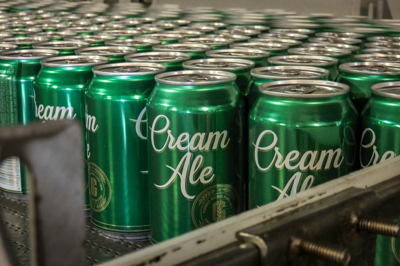 original cream ale beer cans