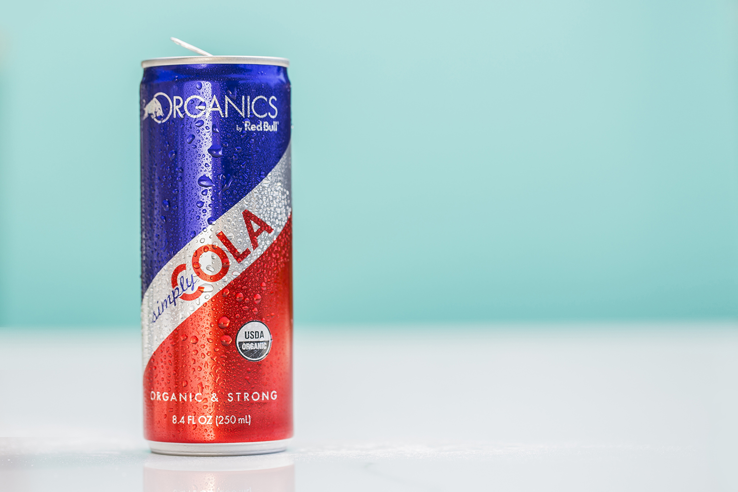 Red Bull has debuted organic sodas in only a few places in the country