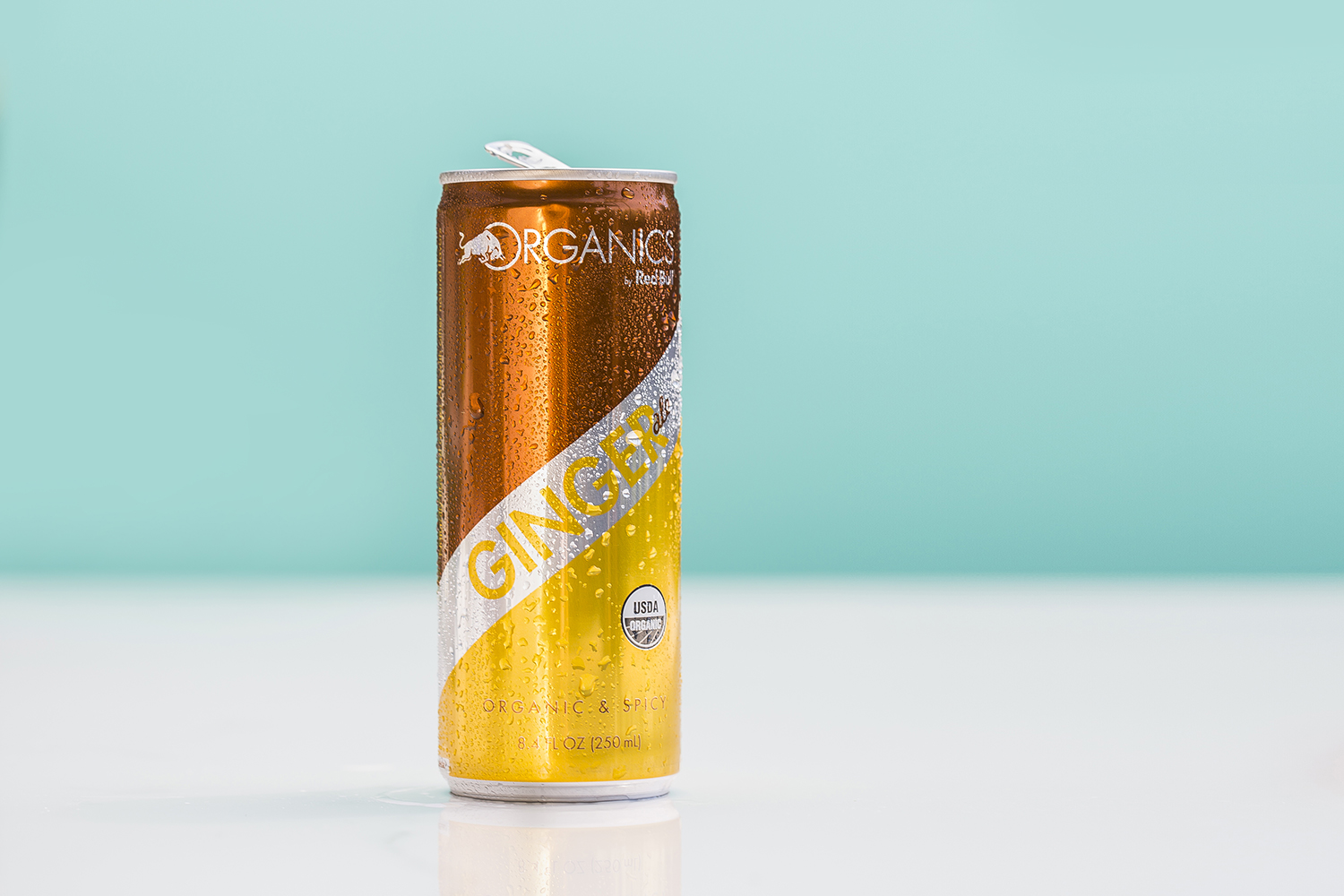 red bull organics soda launch ginger