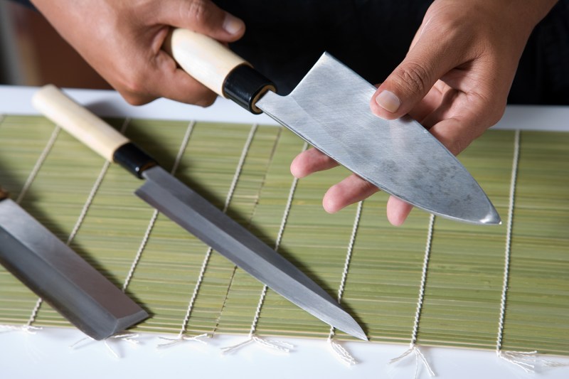 Sushi knife chef
