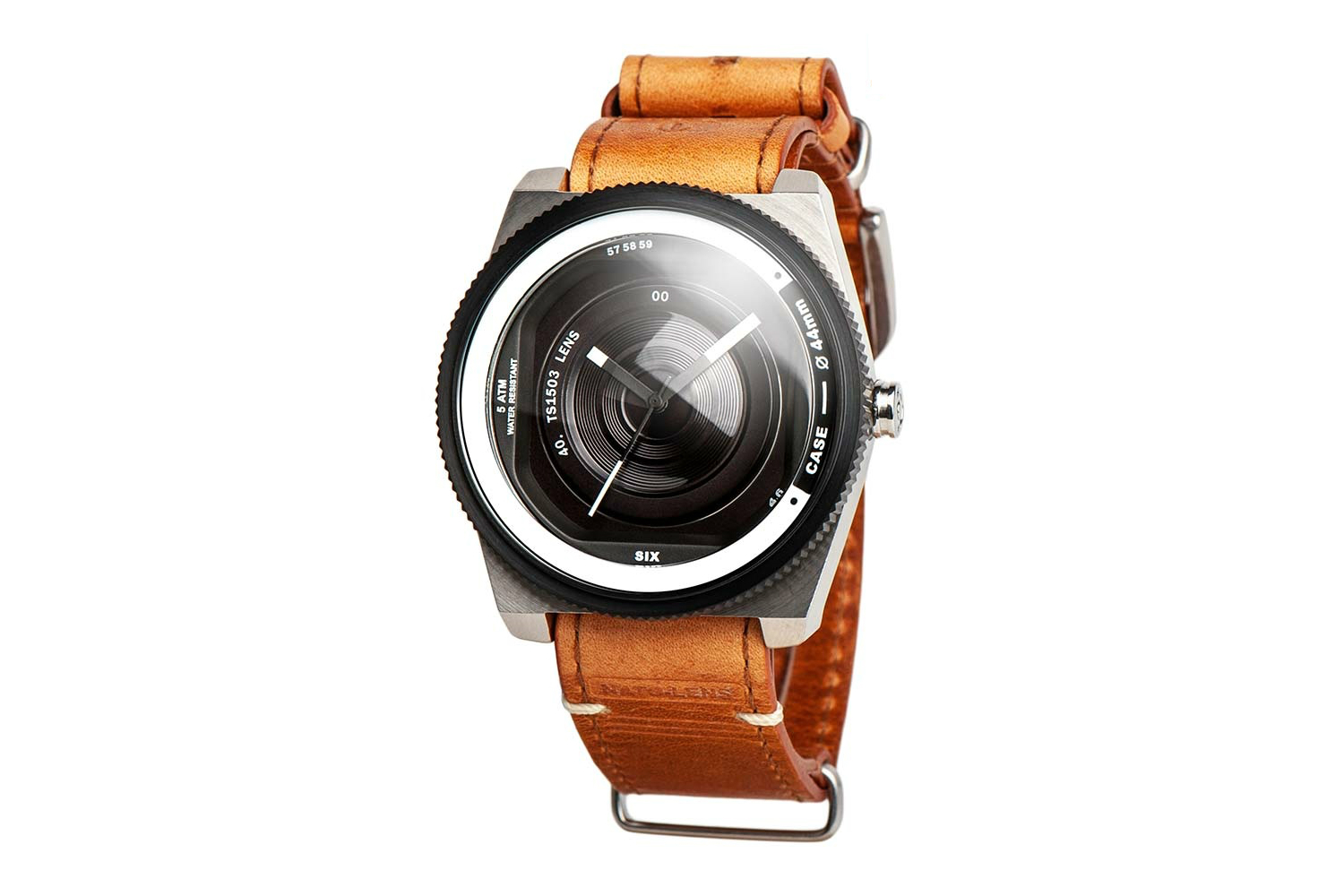 tacs watches profile nato lens orange watch strap