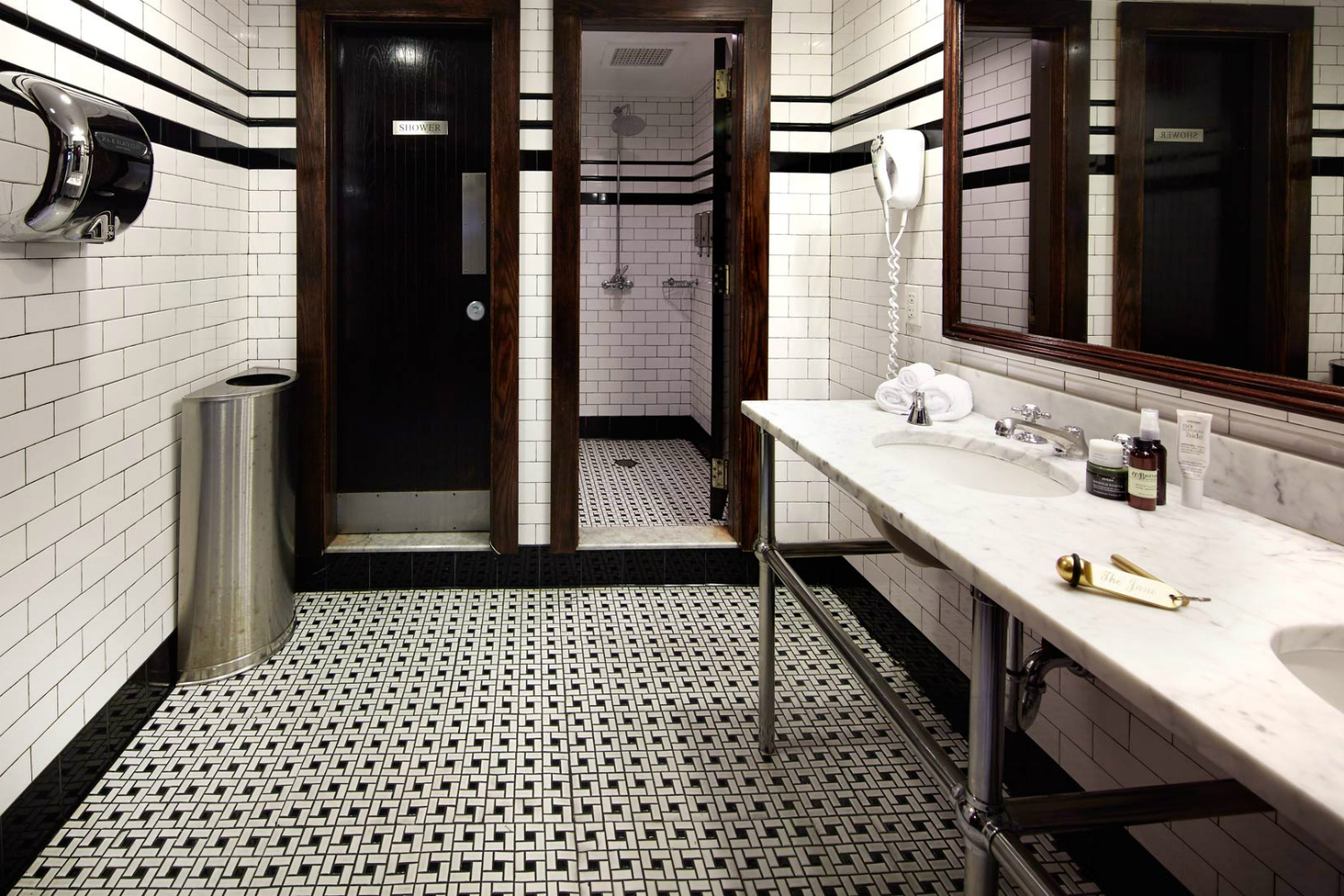 worlds best micro hotels the jane hotel shared bathroom 3
