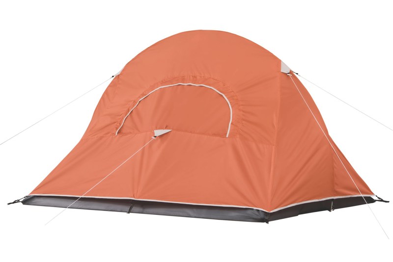 Coleman Hooligan 2-Person Backpacking Tent covered with a rainfly against a plain white background.