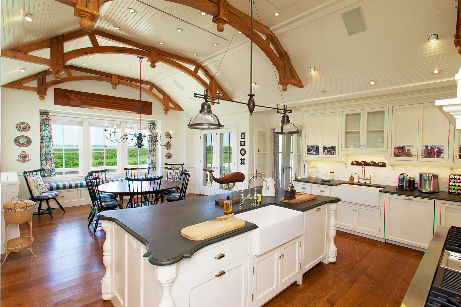 northeast waterfront homes where you can summer like a celebrity kitchen