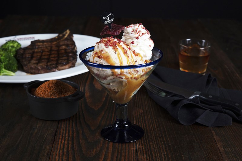 Longhorn Steakhouse Steak and Bourbon Ice Cream