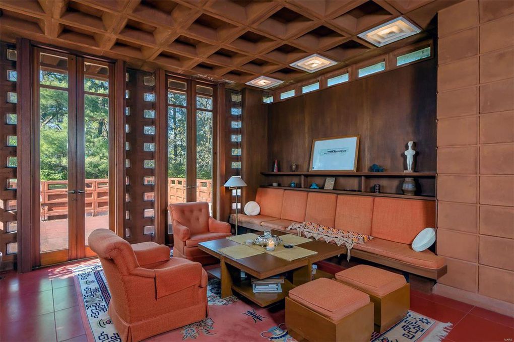 frank lloyd wrights perfectly preserved pappas house hits the market 2