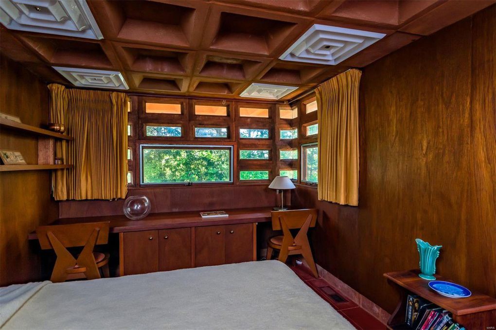 frank lloyd wrights perfectly preserved pappas house hits the market 6