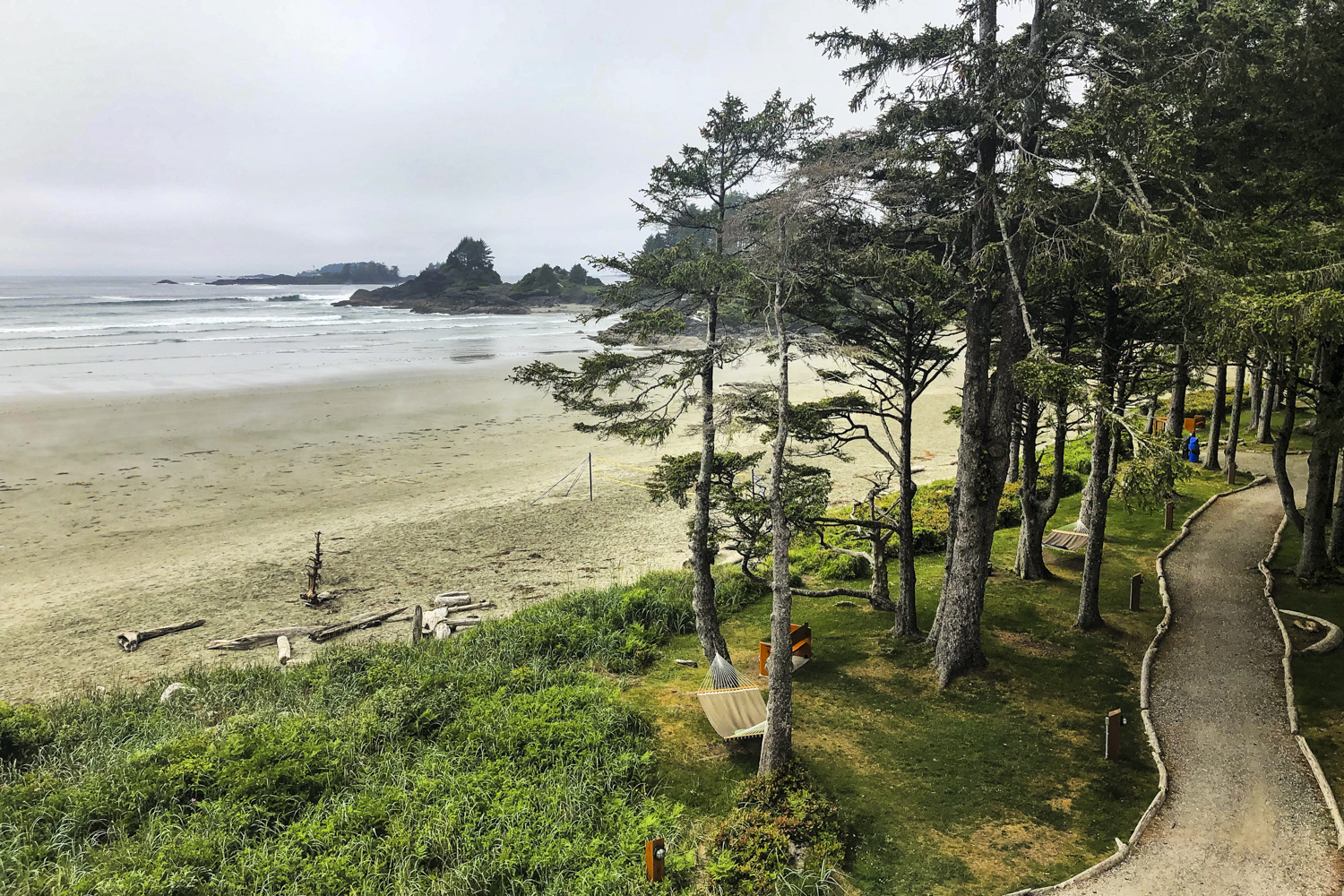 vancouver tofino british columbia canada travel guide view of cox bay from pac sands resort edit 23
