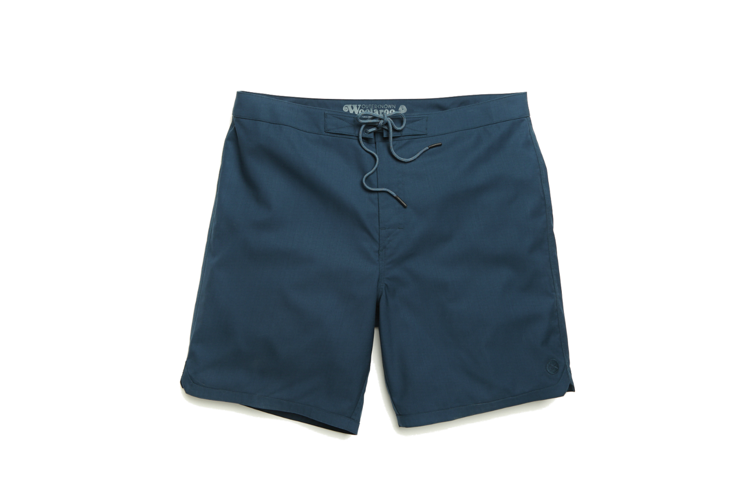 outerknown woolaroo wool swim trunks blue