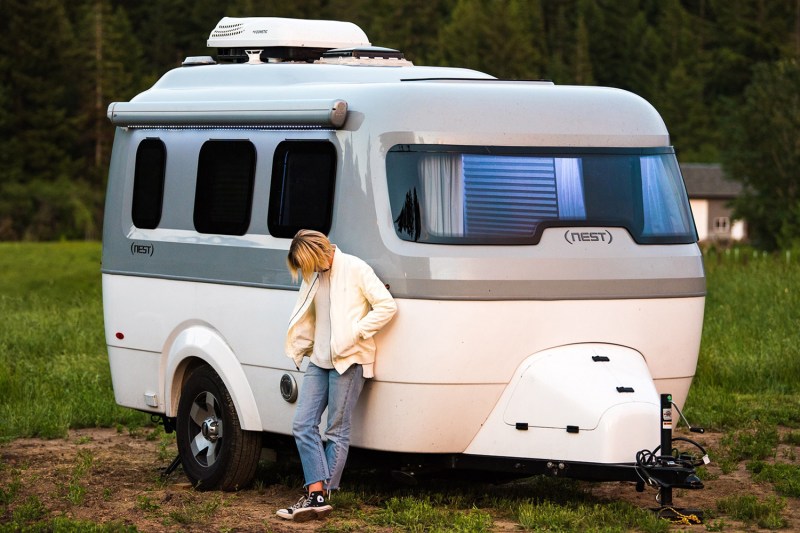 airstream nest travel trailer