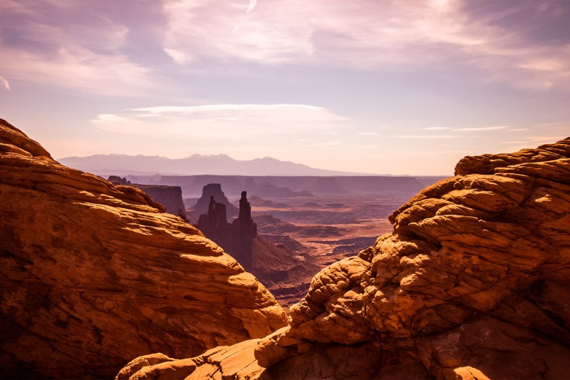 A breathtaking view of The Maze.