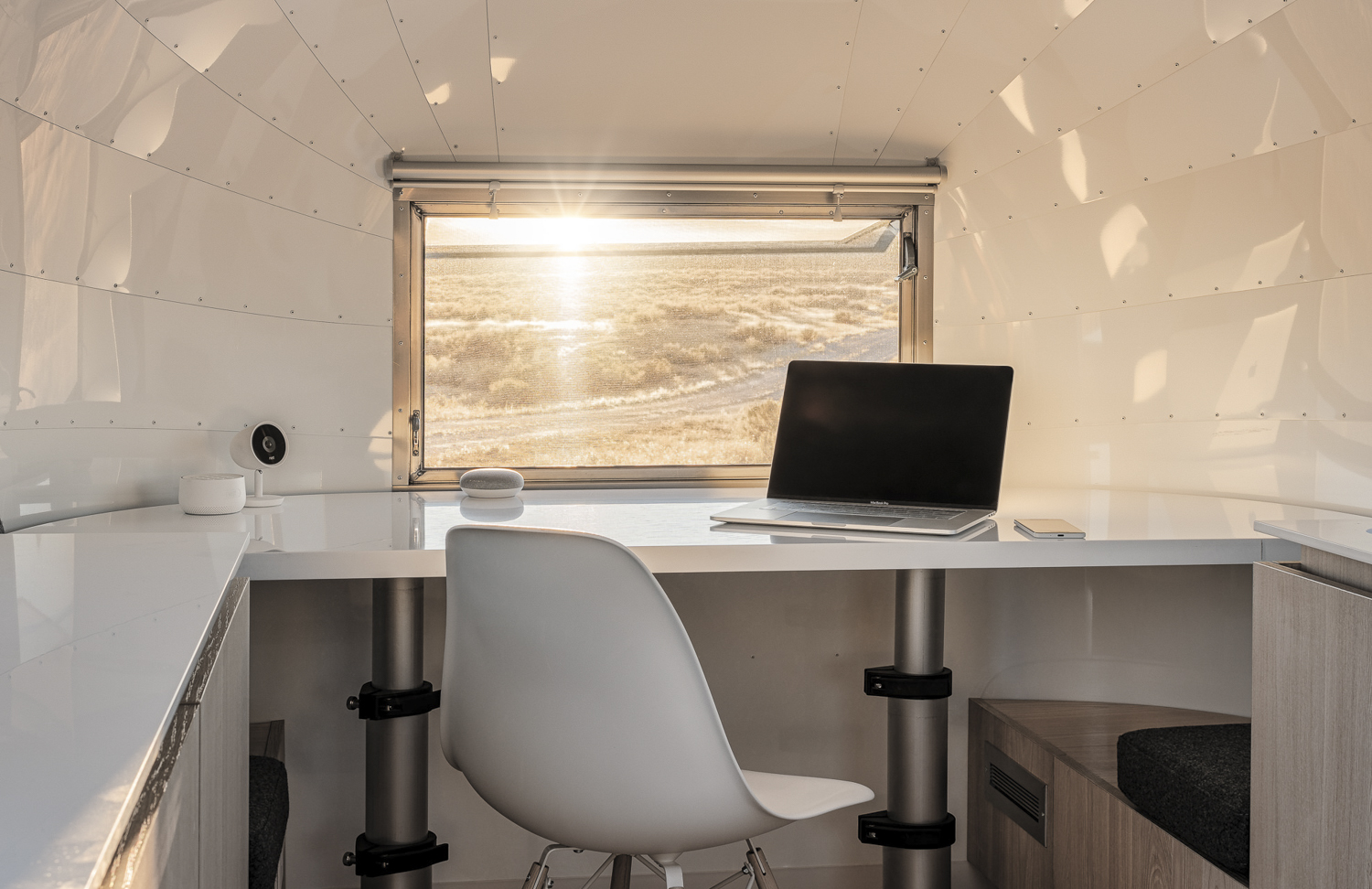 Airstream Bambi II Mobile Office