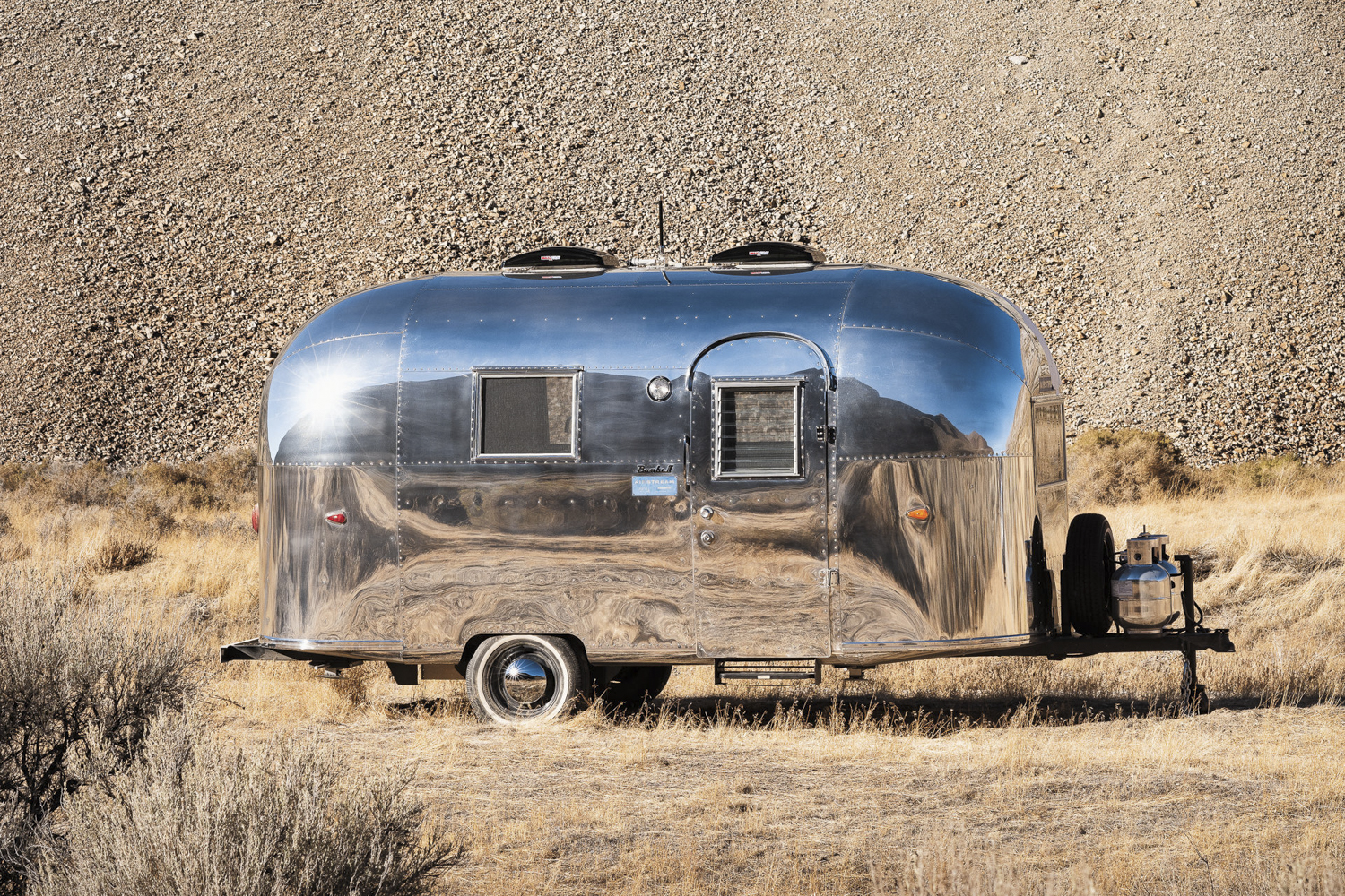 Airstream Bambi II Mobile Office