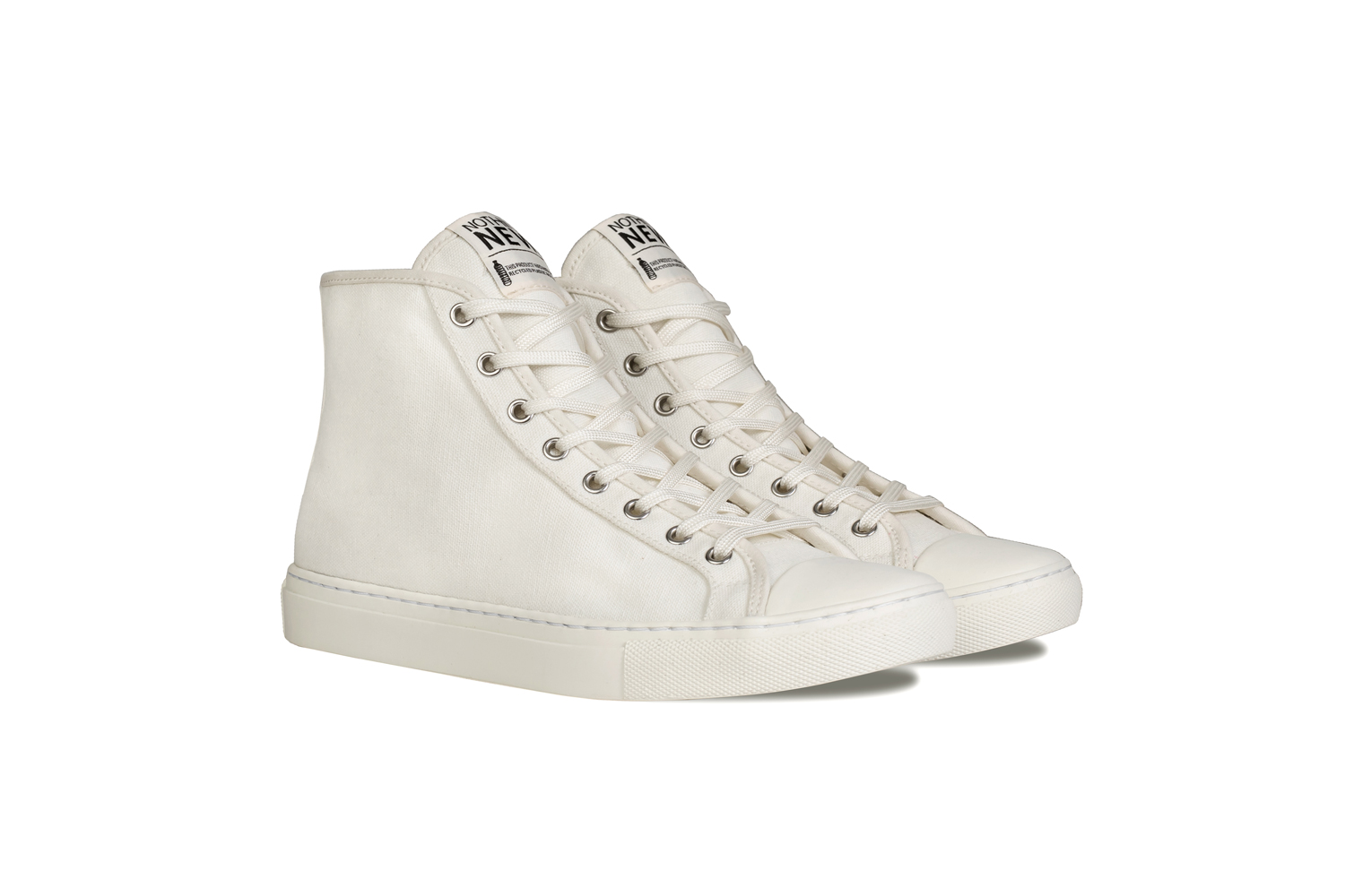 nothing new sustainable sneakers shoes offwhite high top