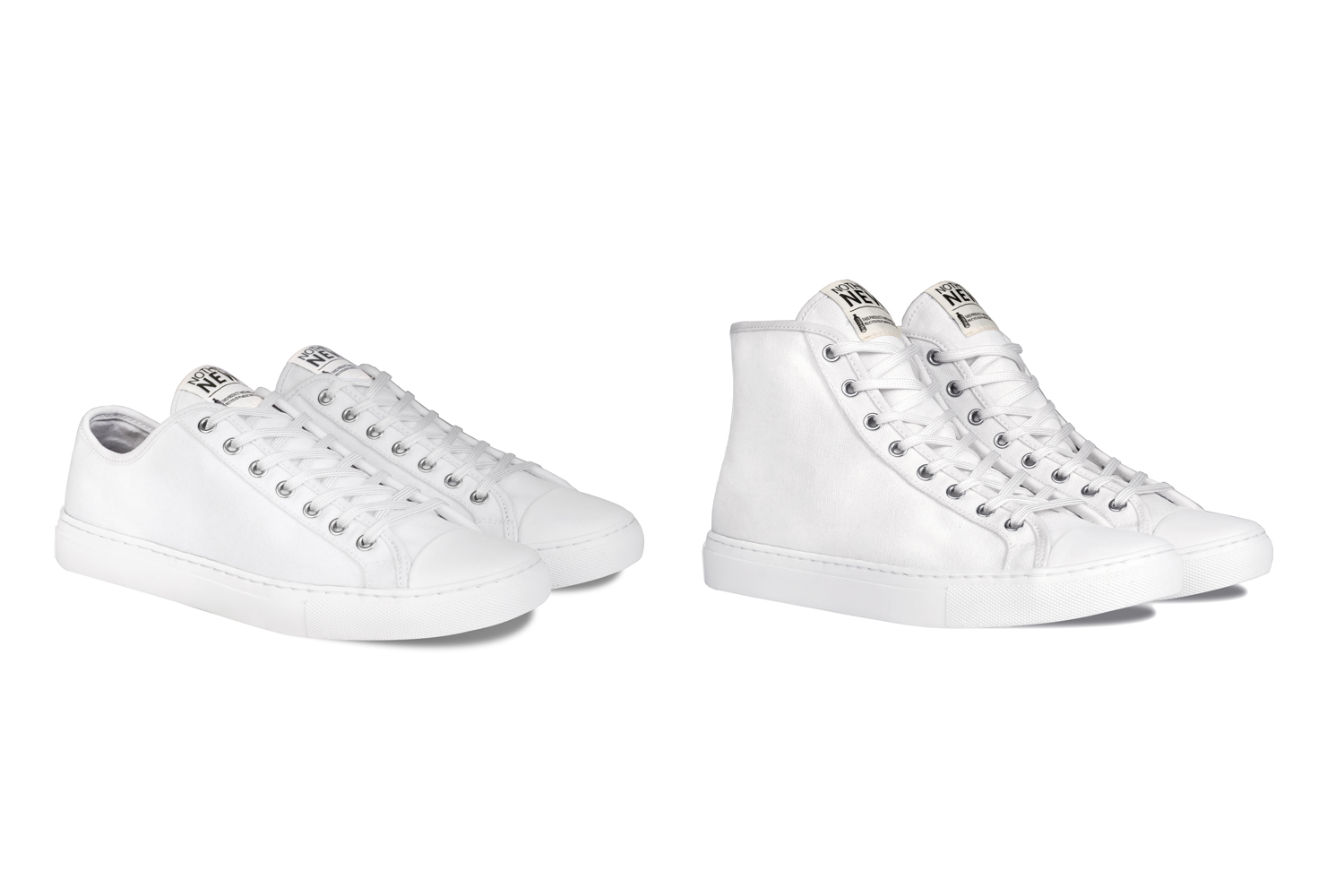 nothing new sustainable sneakers shoes white lowhigh top