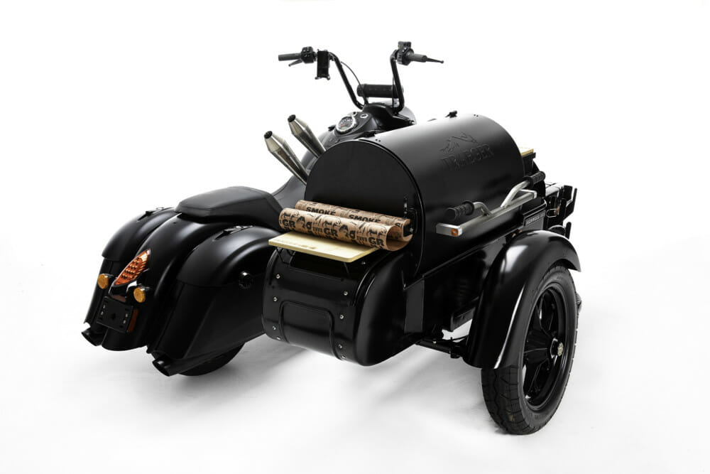 Indian Motorcycle Traeger Wood Fired Grills Thor Drake