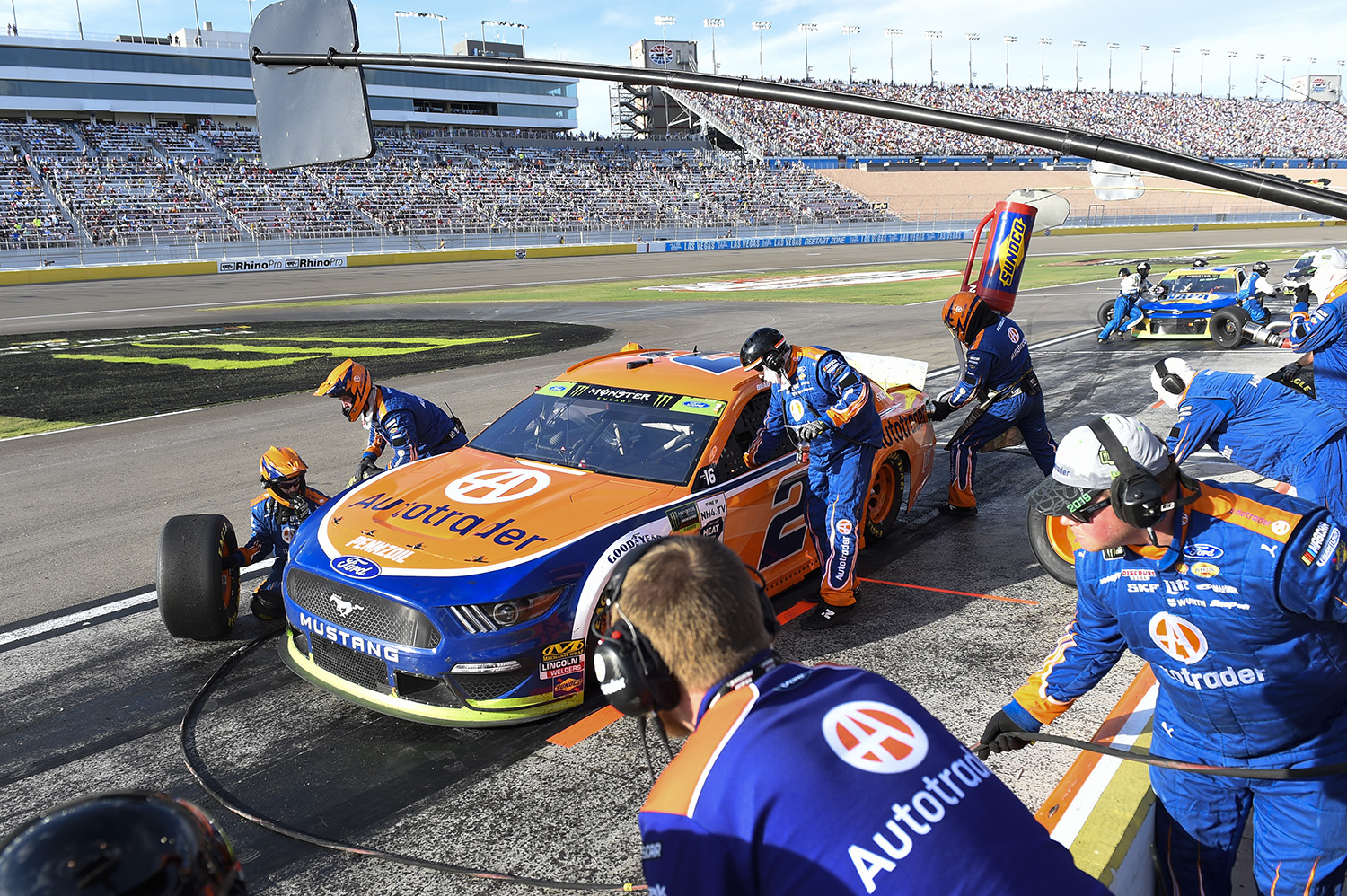 Brad Keselowski Las Vegas Motor Speedway Monster Energy NASCAR Cup Series