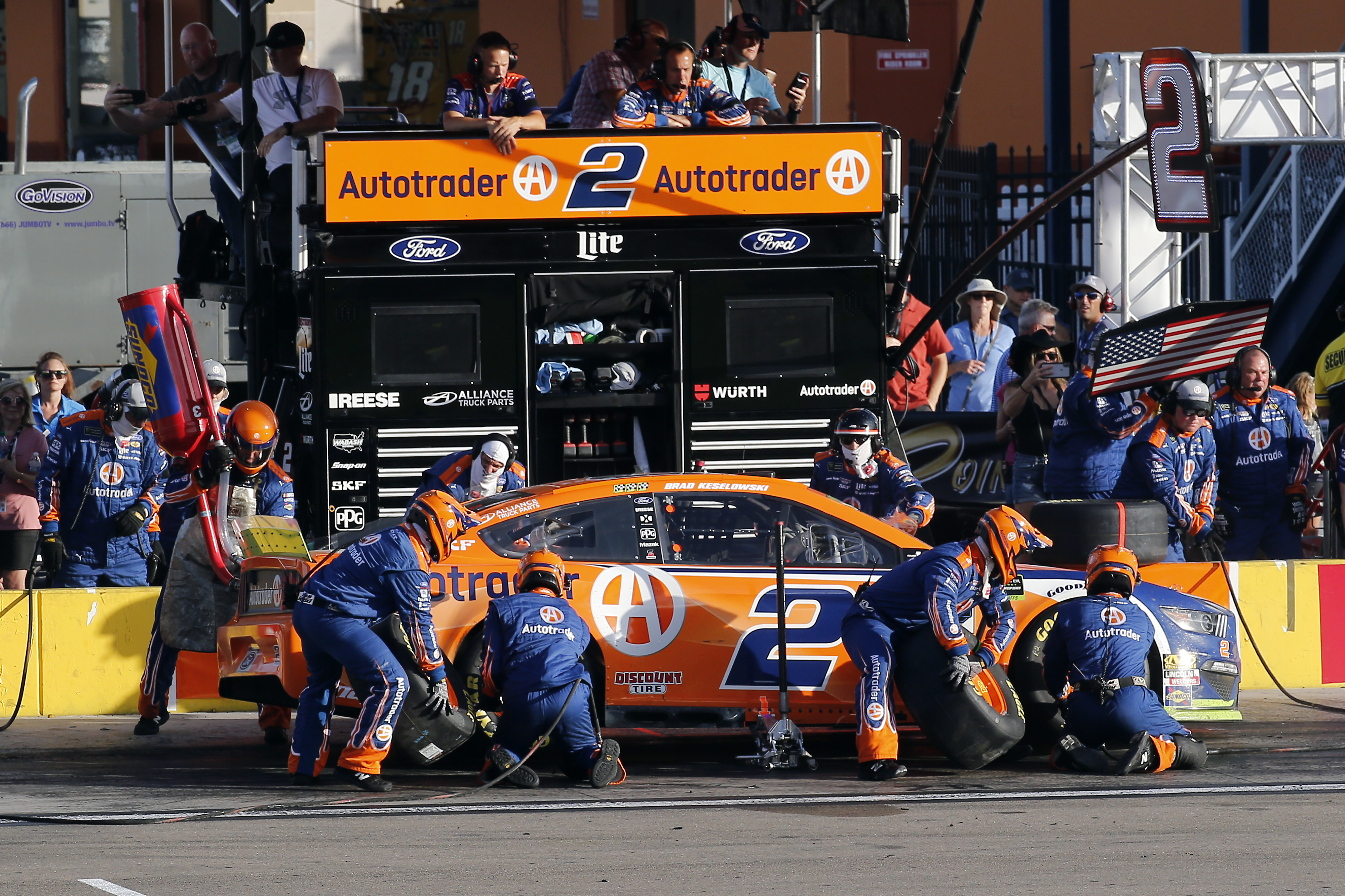 Brad Keselowski Las Vegas Motor Speedway Monster Energy NASCAR Cup Series