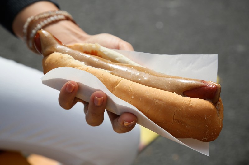 Icelandic hot dog