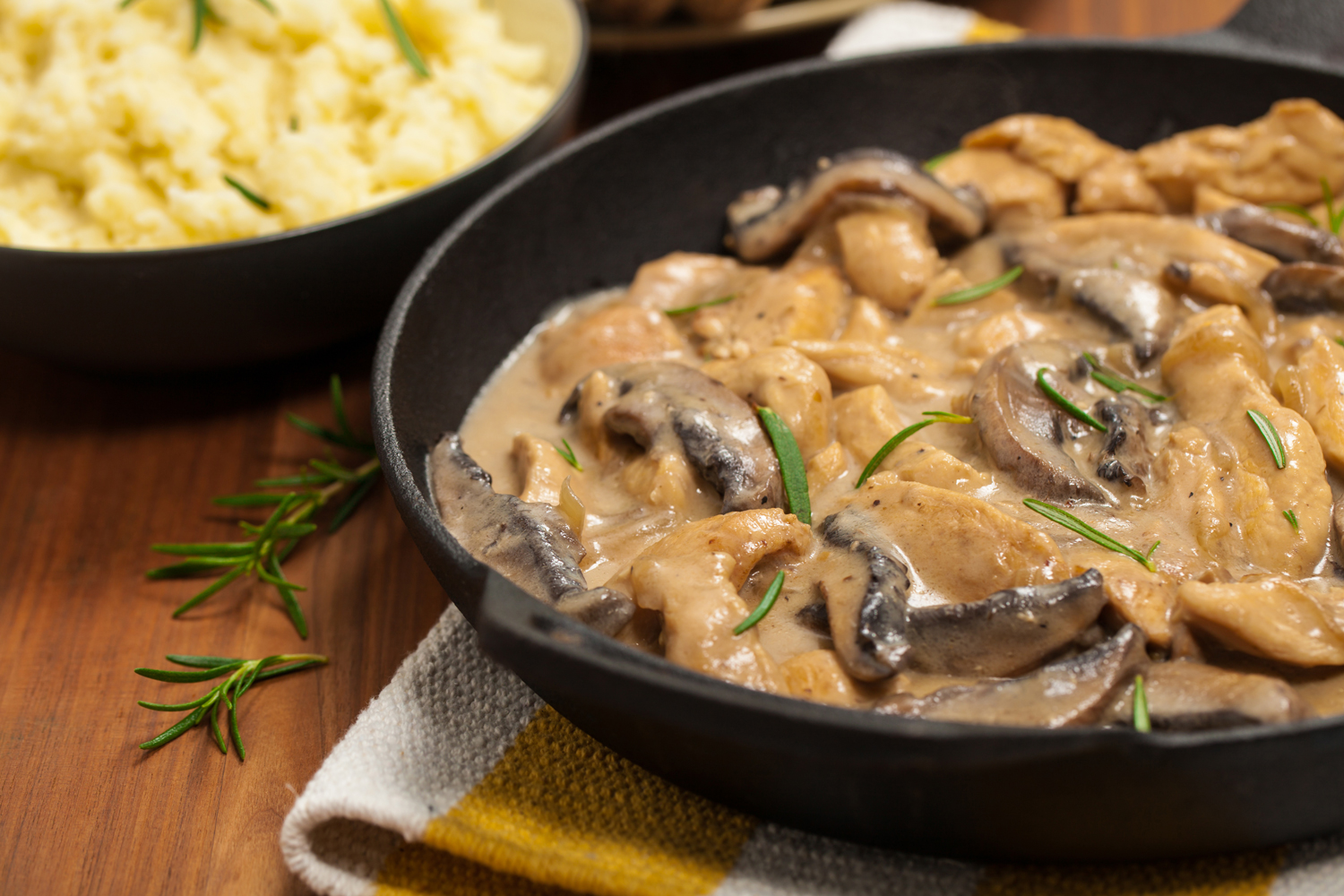 Beef stroganoff