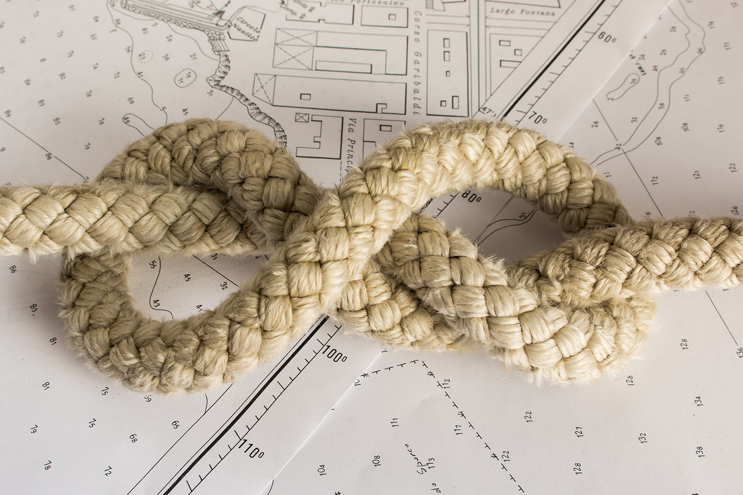 Figure eight knot sailing knot