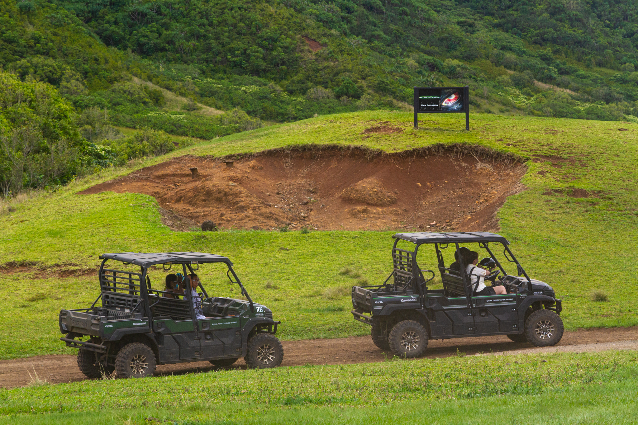 adventure guide to hawaii oahu and kauai press trip 2019 utv raptor tour at kualoa private nature reserve gp 9805