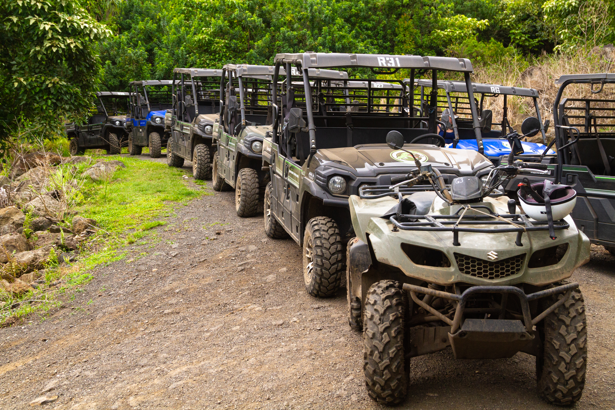adventure guide to hawaii oahu and kauai press trip 2019 utv raptor tour at kualoa private nature reserve gp 9856