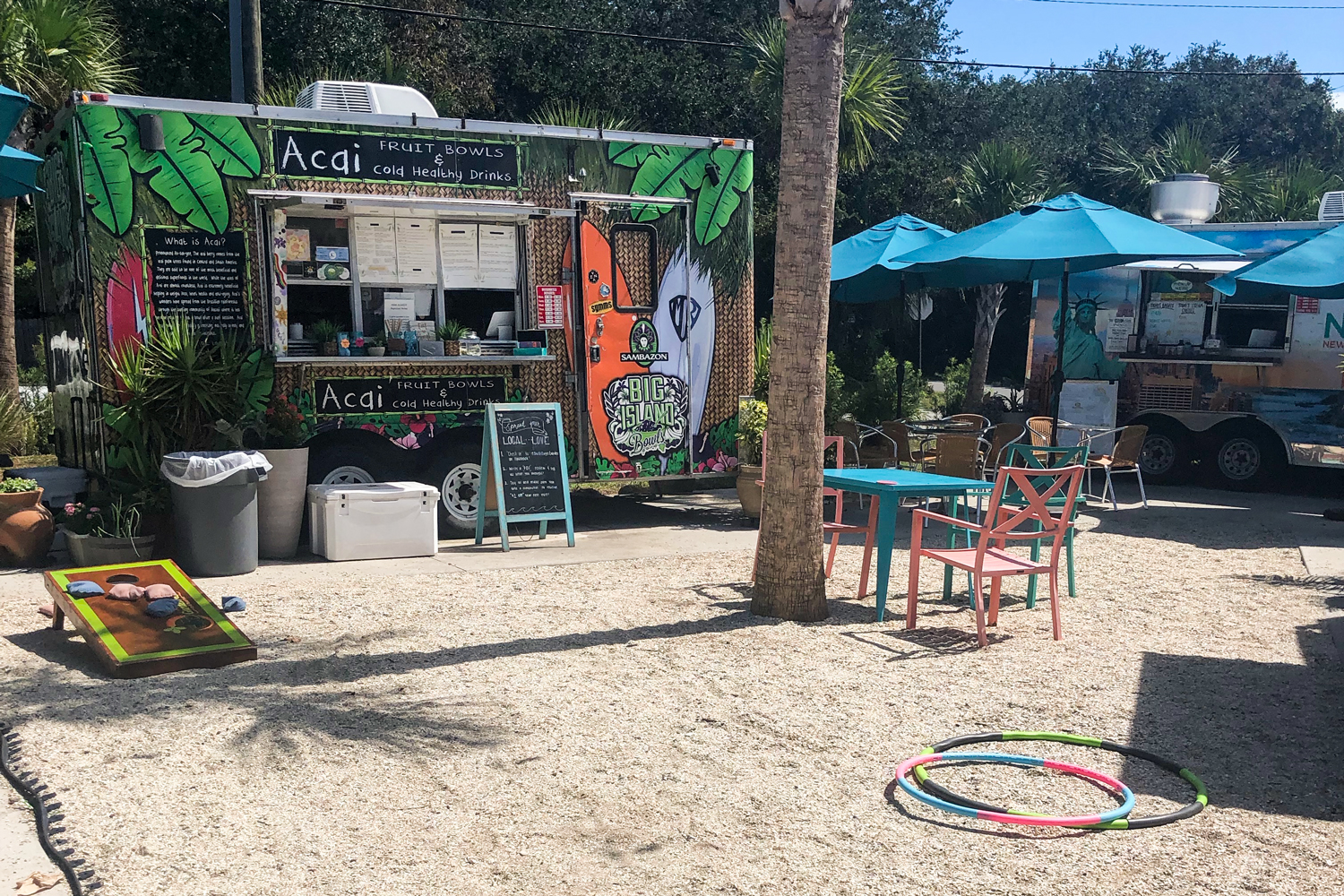 st augustine florida food drink scene the village garden truck park3