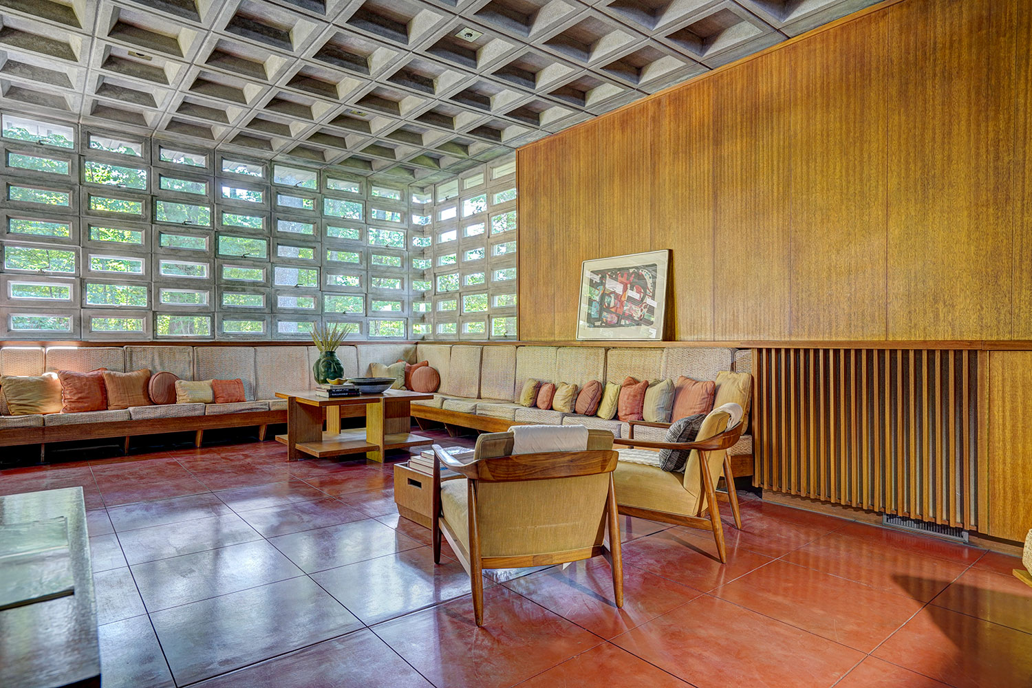 kalil house usonian automatic frank lloyd wright currier museum of art 14