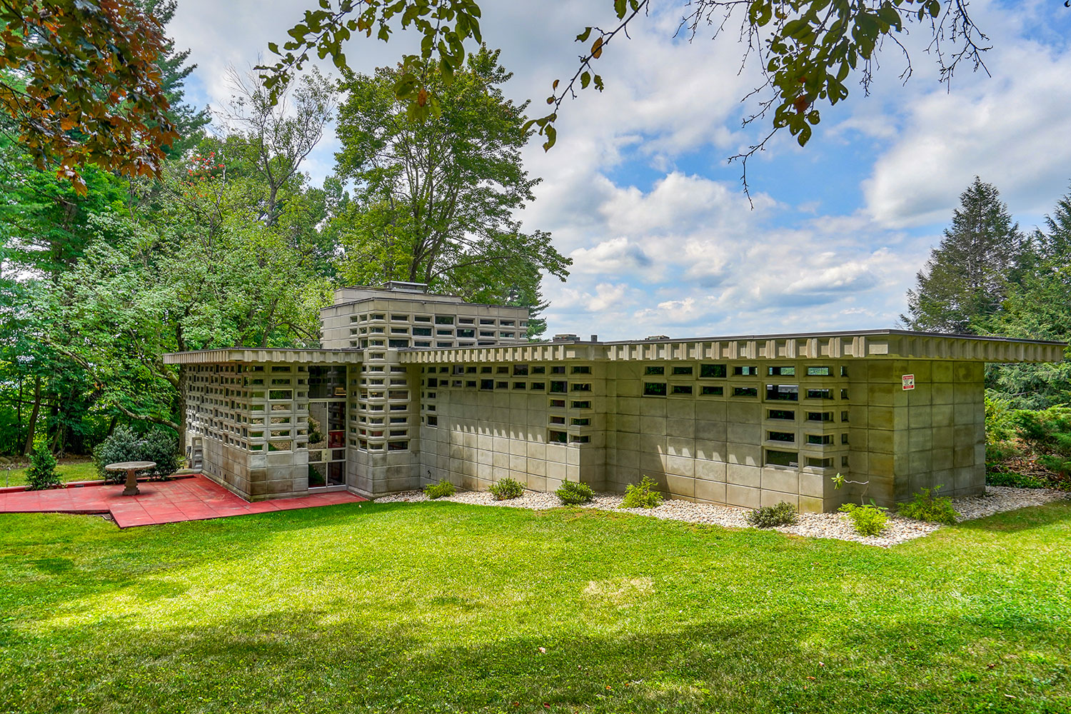 kalil house usonian automatic frank lloyd wright currier museum of art 5