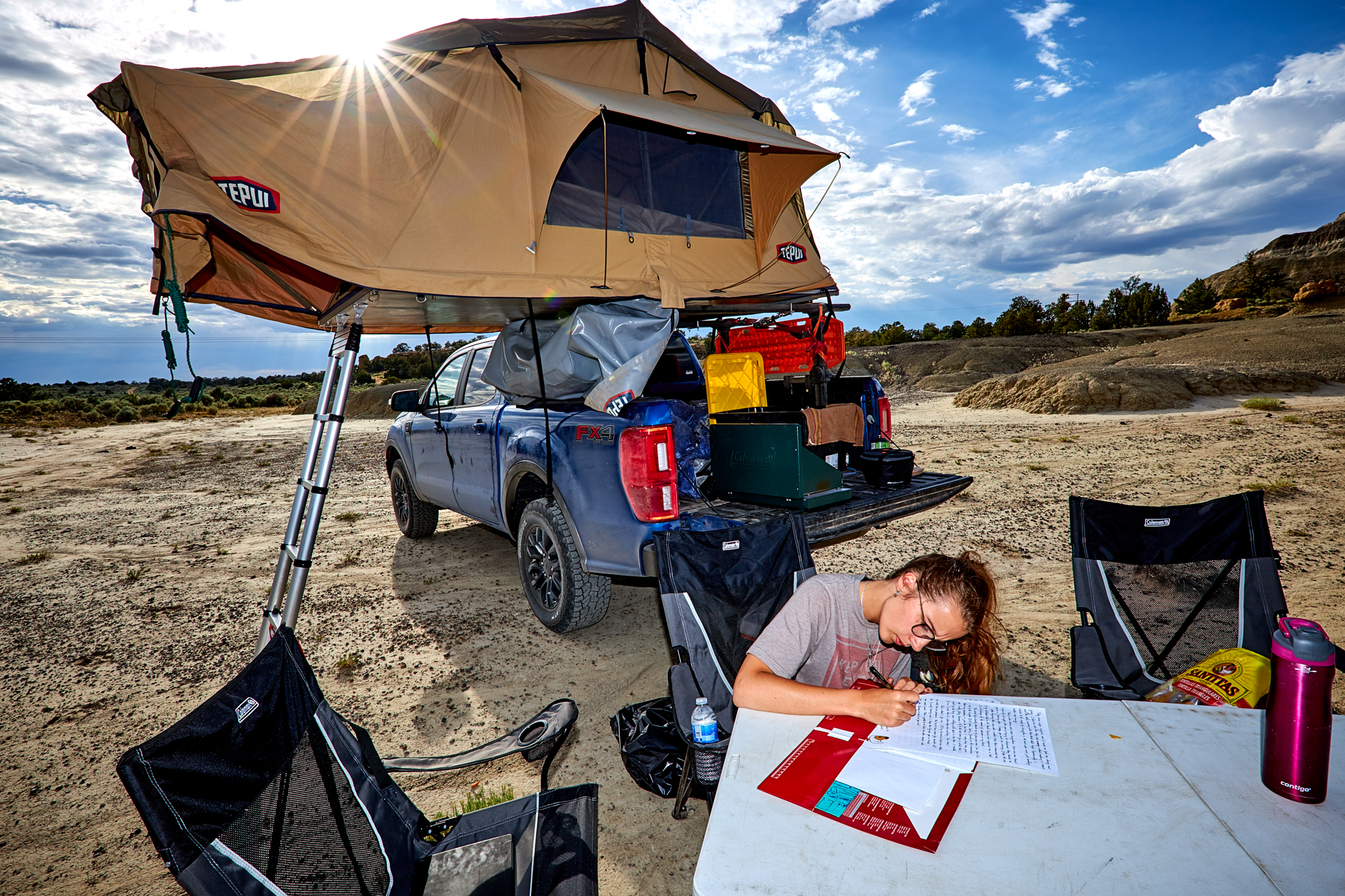 overlanding with family