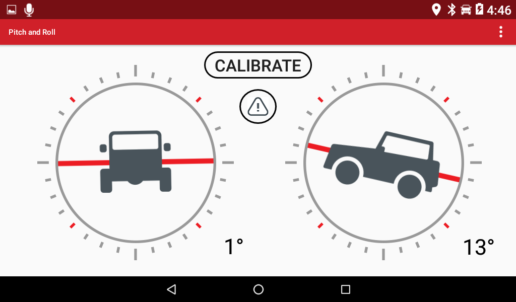 explore on and off road with garmins all terrain overlander gps screenshot pitch roll