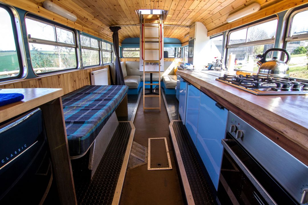 leyland titan double decker bus wales glamping 1563621737