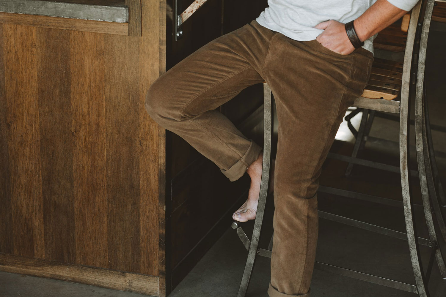 AE Flex Original Straight Lived-In Corduroy Pant