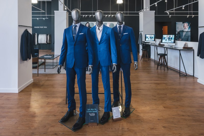 Indochino Portland Showroom Mannequins